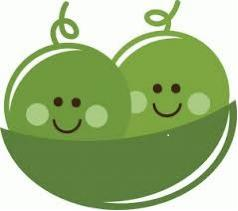 Peas in the Pod logo: two smiling peas in a pod